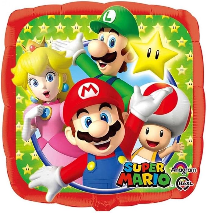 Super Mario ! Größe 43 cm | Eckig