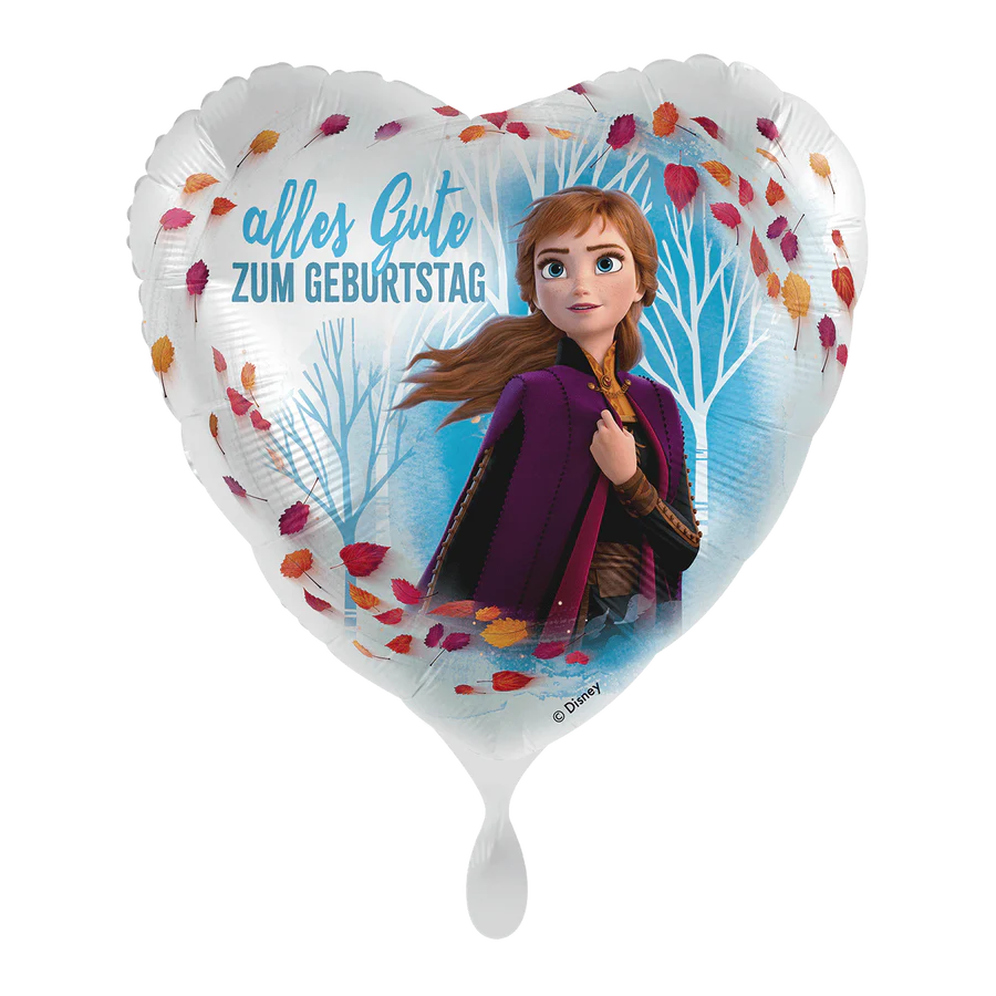 Disney Frozen Anna Alles Gute zum Geburtstag! Größe 43 cm | Herz