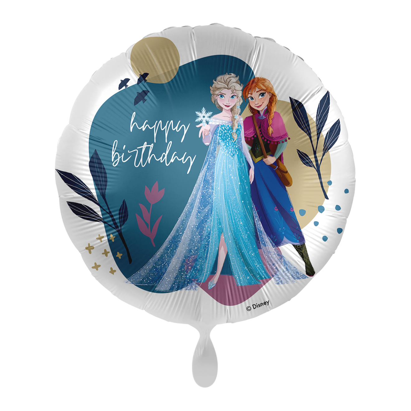 Disney Frozen Alles Gute zum Geburtstag! Größe 43 cm | Rund