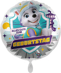 Paw Patrol Everest Alles Gute zum Geburtstag! Größe 43 cm | Rund