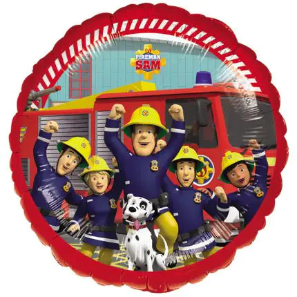 Feuerwehrmann Sam ! Größe 43 cm | Rund
