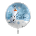 Disney Frozen Schneemann Alles Gute zum Geburtstag! Größe 43 cm | Rund