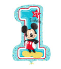 Micky Mouse 1st Birthday ! Größe 48 cm x 71 cm
